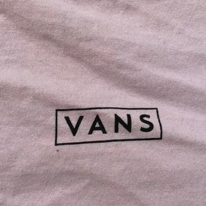 Men’s medium long sleeve pink Vans Shirt
